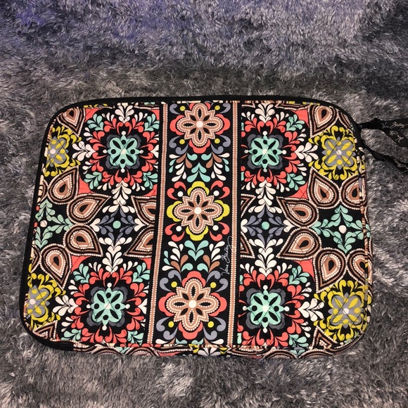 Vera Bradley Floral Laptop zip bag EUC - Picture 2 of 7